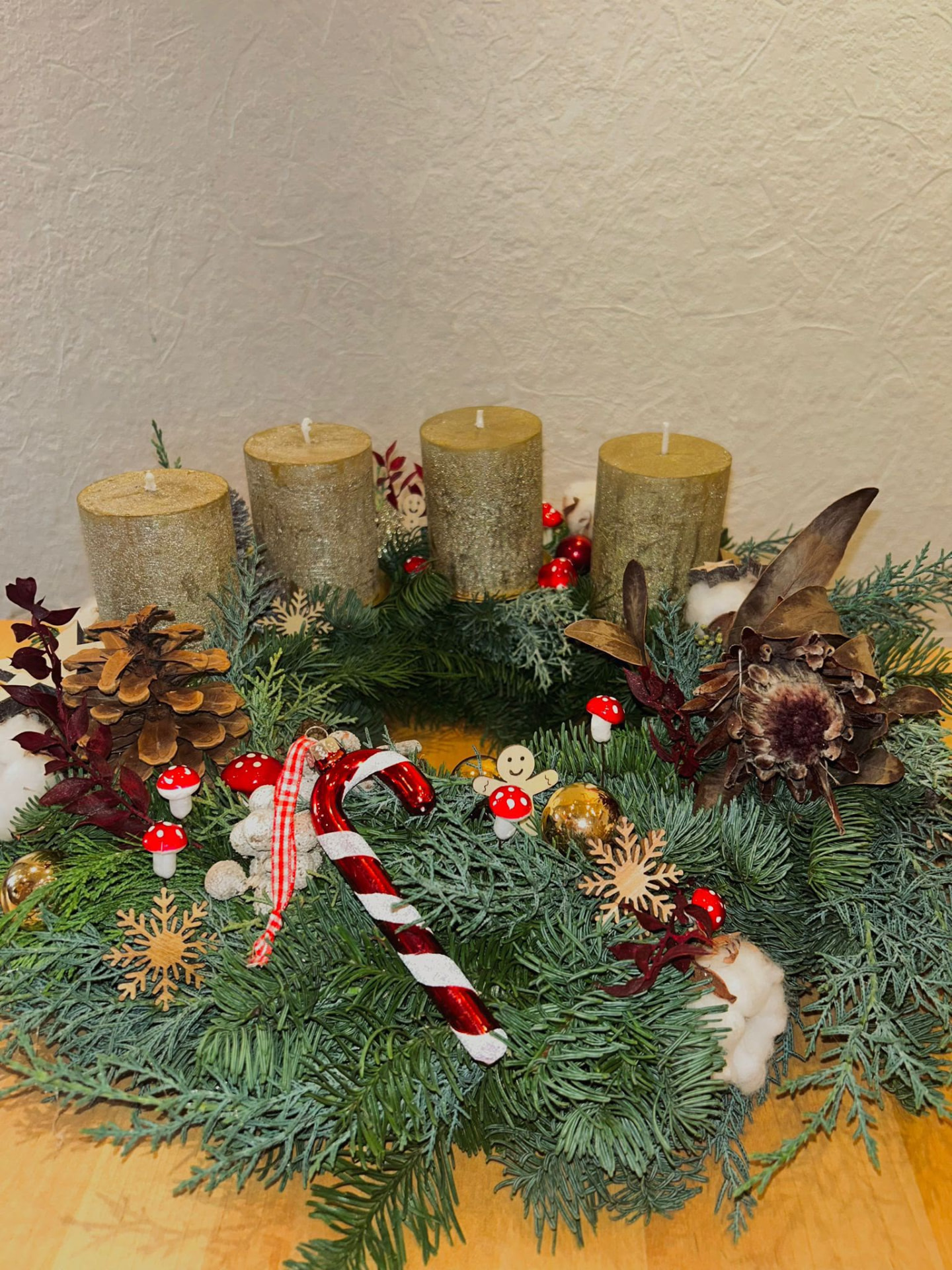 Floristik für Adventsfloristik